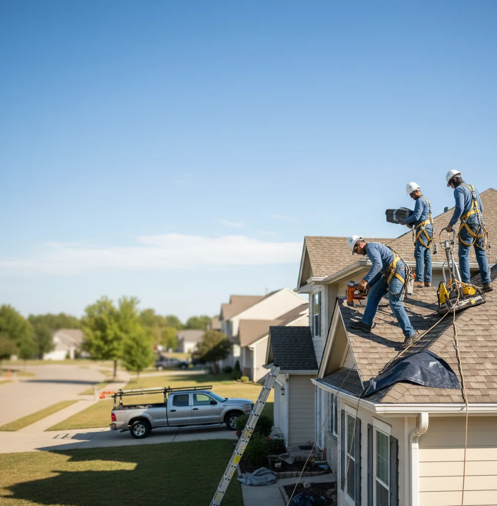 Roof Repair in Manville